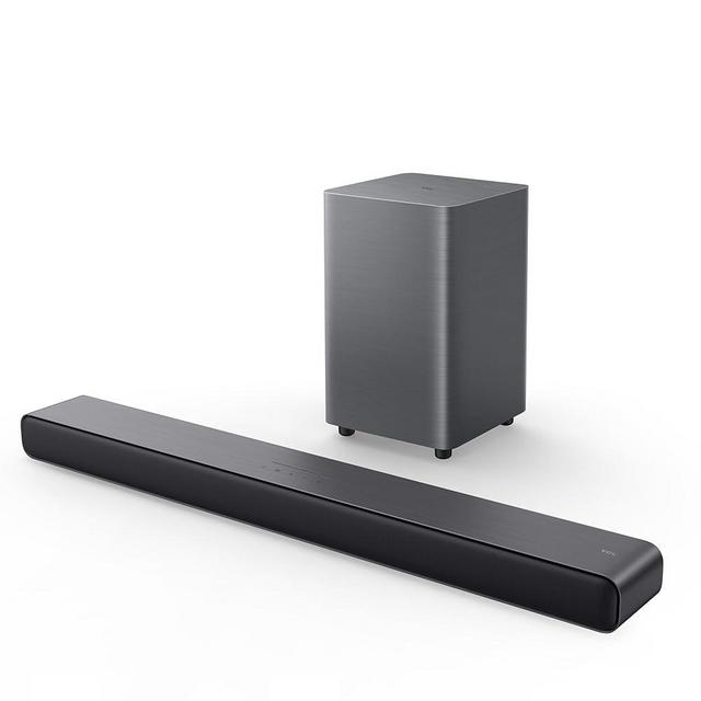 TCL S55H S Class 2.1 Channel Sound Bar with Dolby Atmos, DTS Virtual:X, Wireless Subwoofer, Bluetooth Music Streaming, and Auto Room Calibration