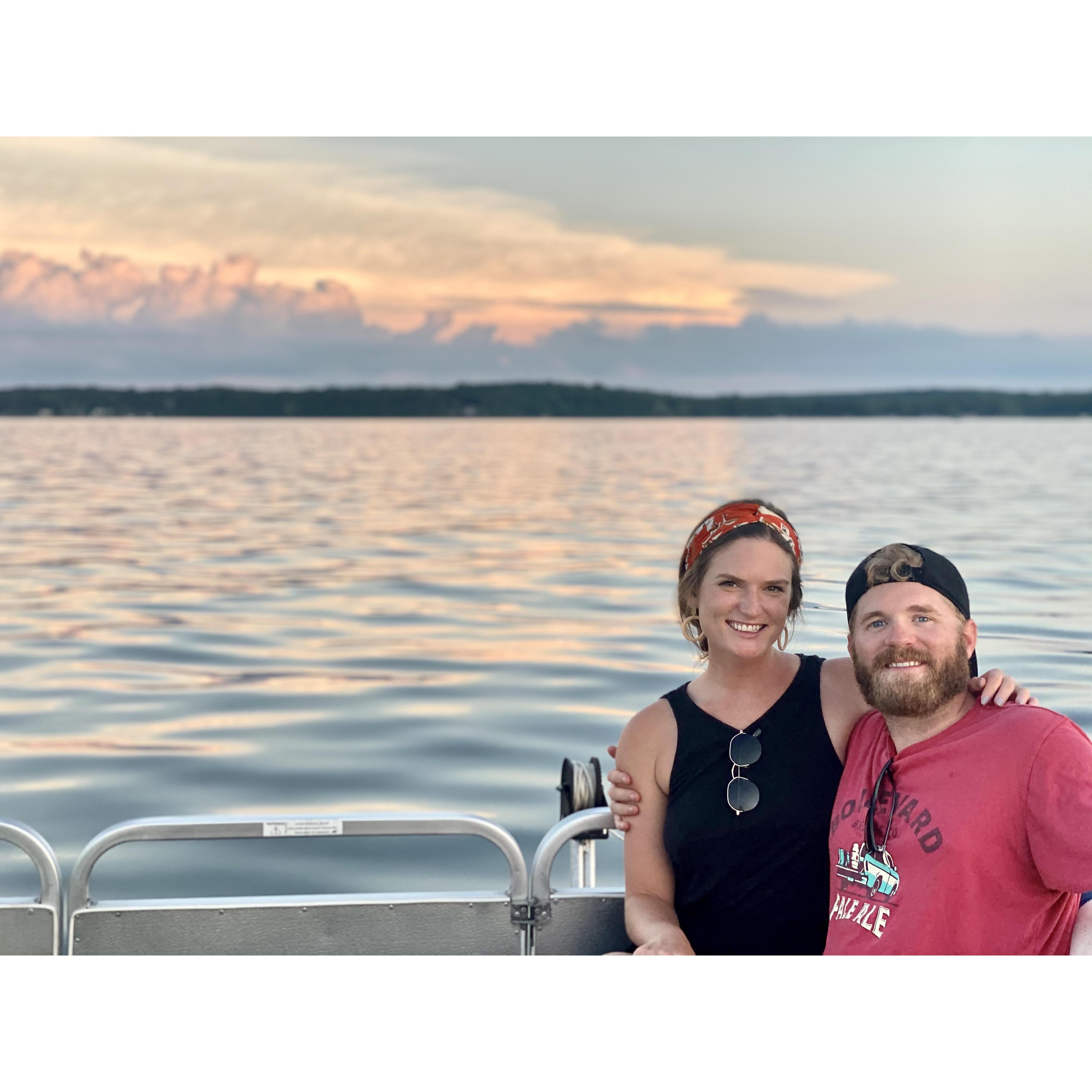 2020: spent a week at Lake Miltona