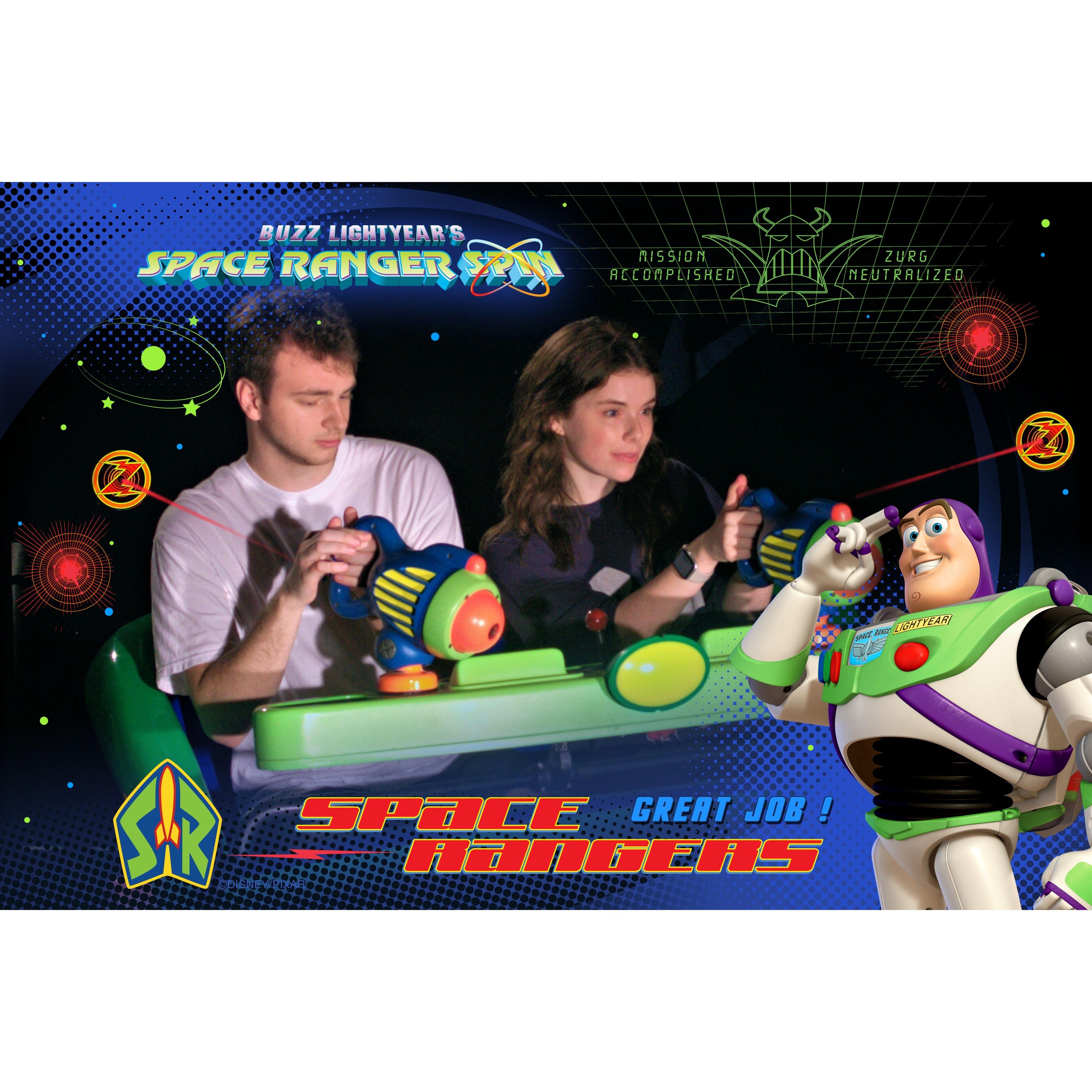 I beat Parker on Buzz Lightyear 2023