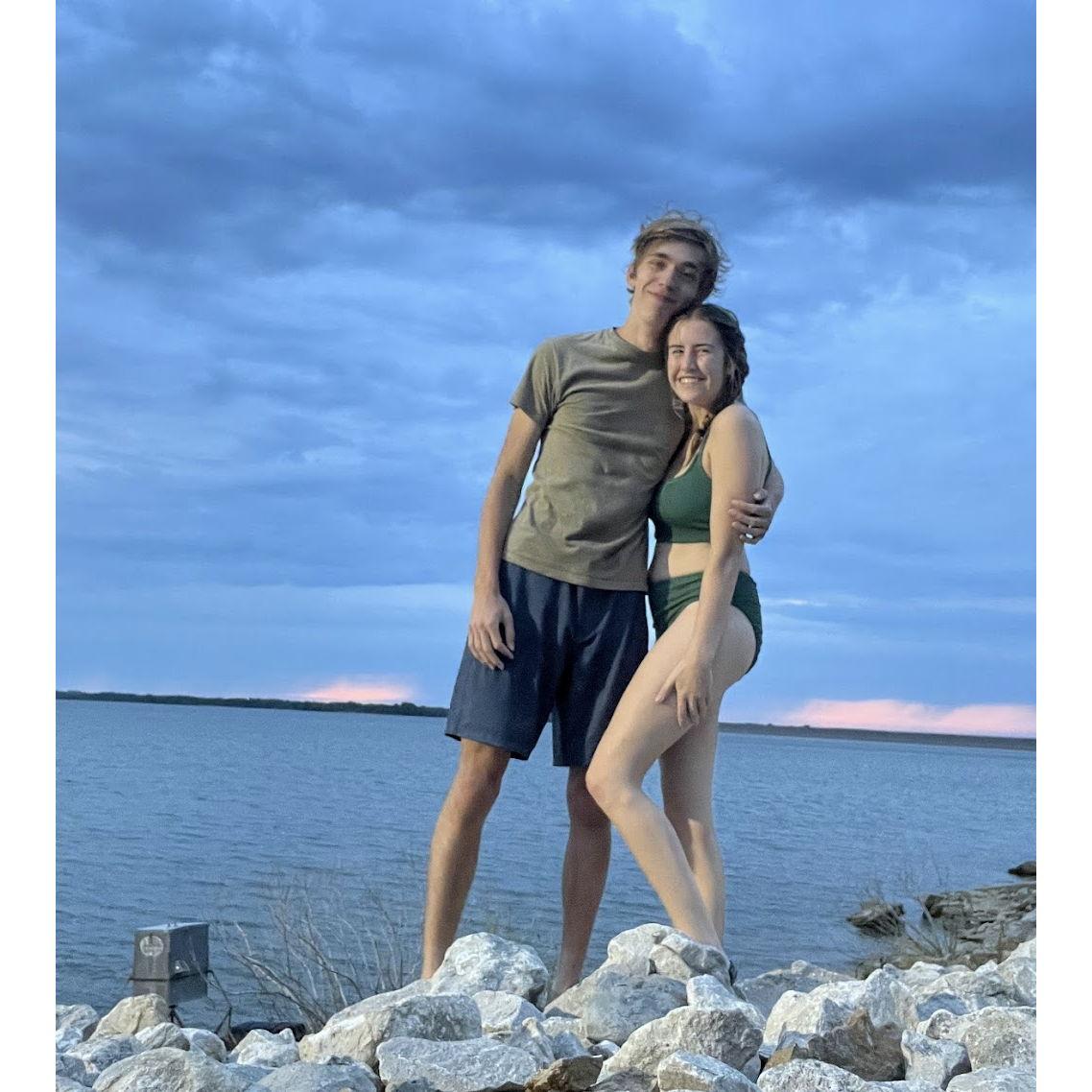 lake day with the fam!