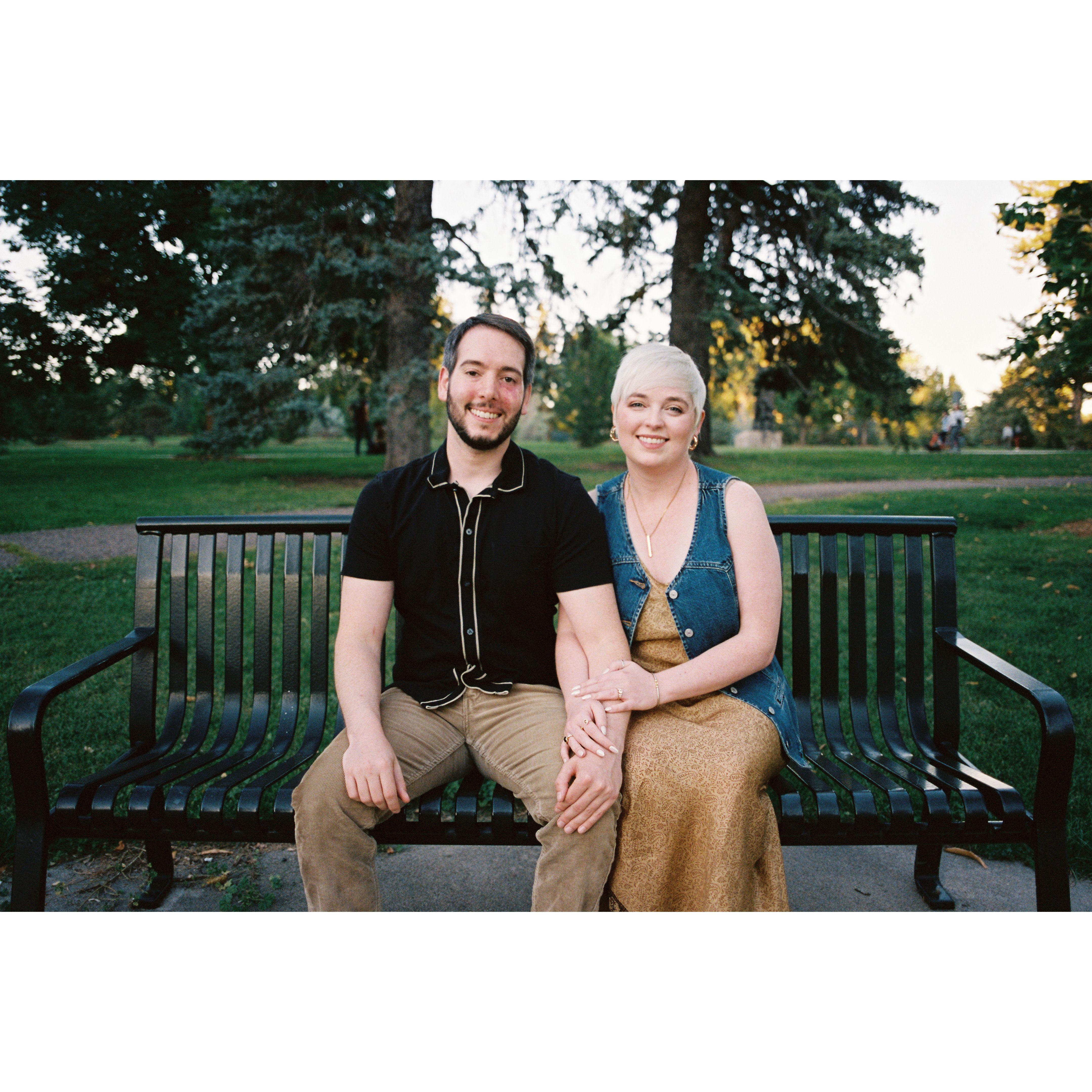 Don't be surprised if you see this on the first Newlywed Tieszen Holiday Card