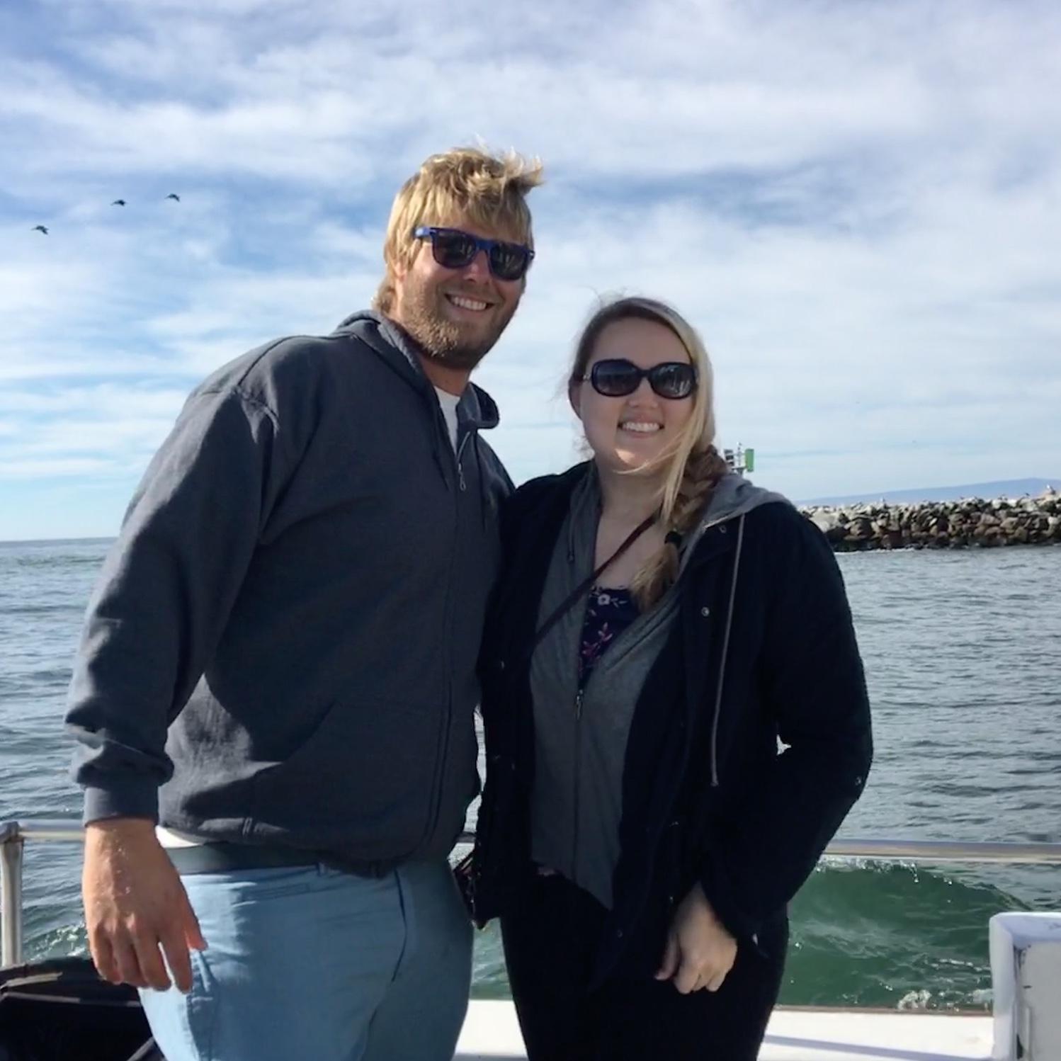 Whale watching in Monterey 2018