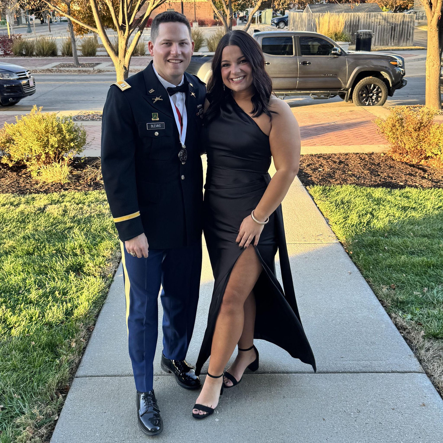 This was our third and most recent military ball that we have attended together - 2025