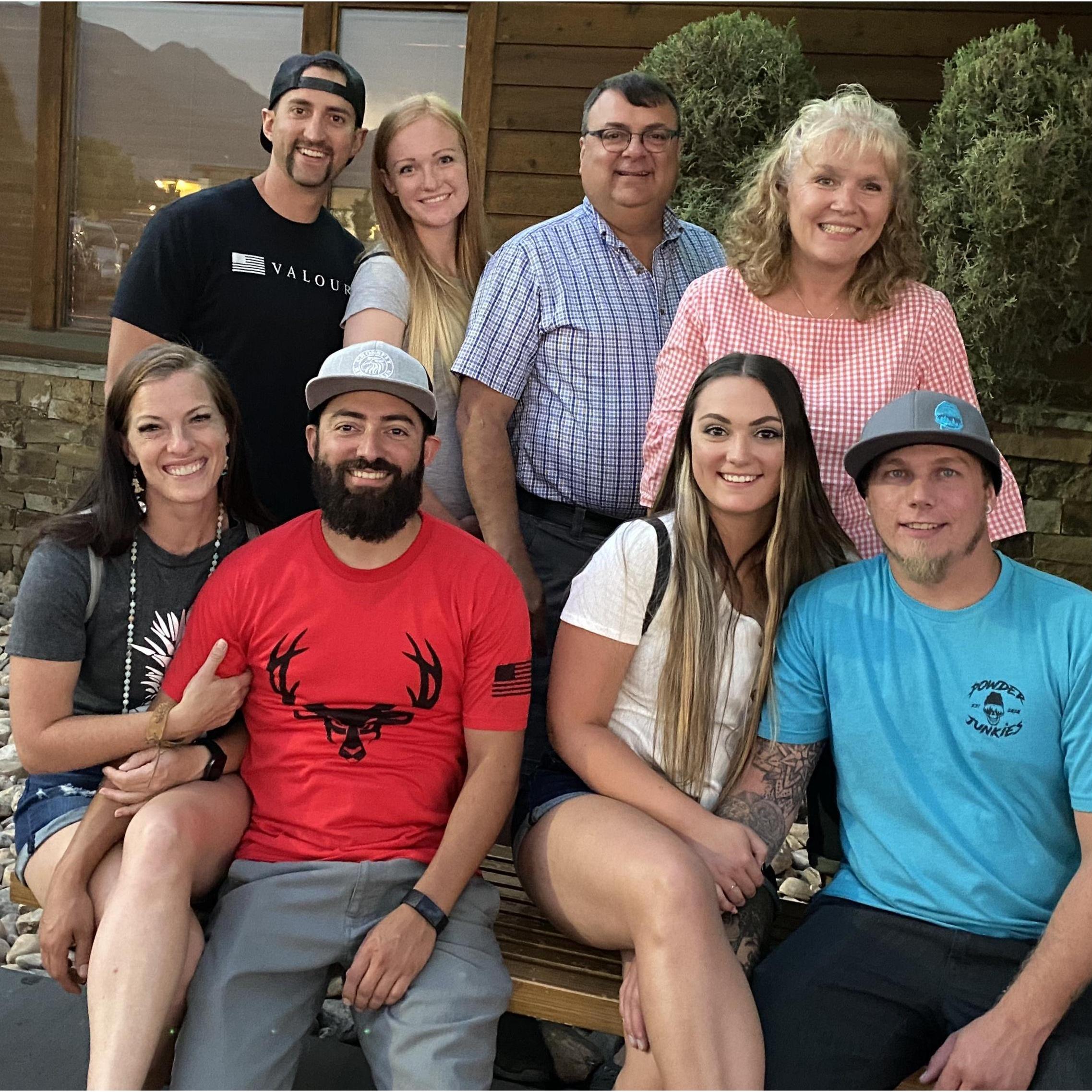 This is the family that has welcomed me and the children in as if we have always been there. I can't wait to take the Hickman name. I love you all so much!