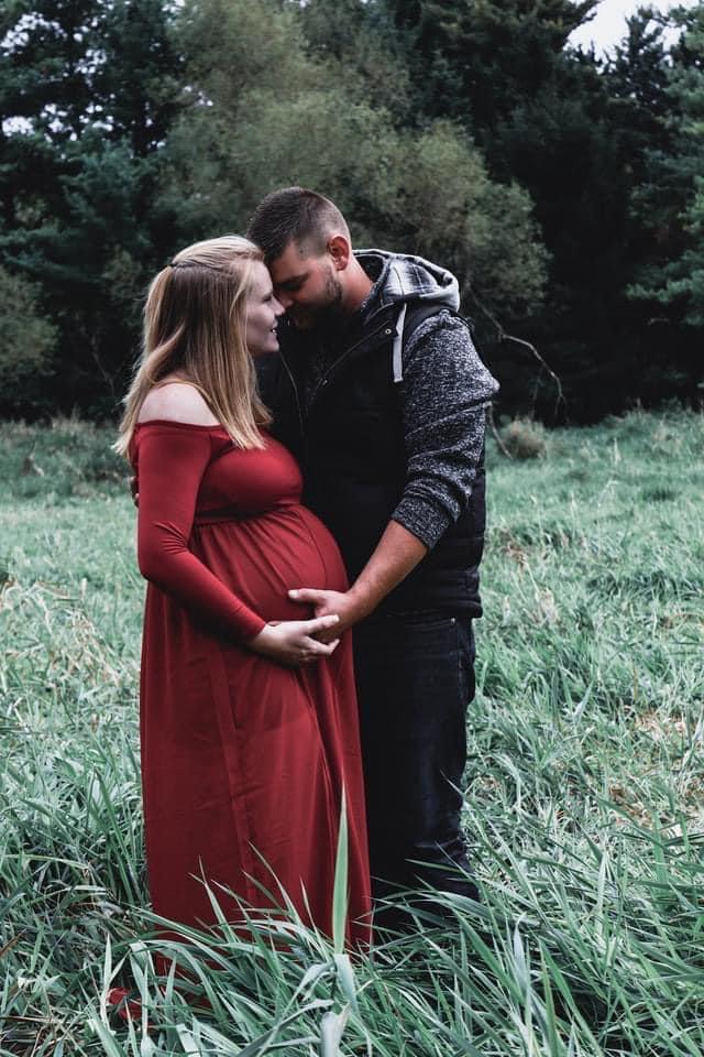 Fun fact! We barely got maternity pictures in before Laycie decided to join us!