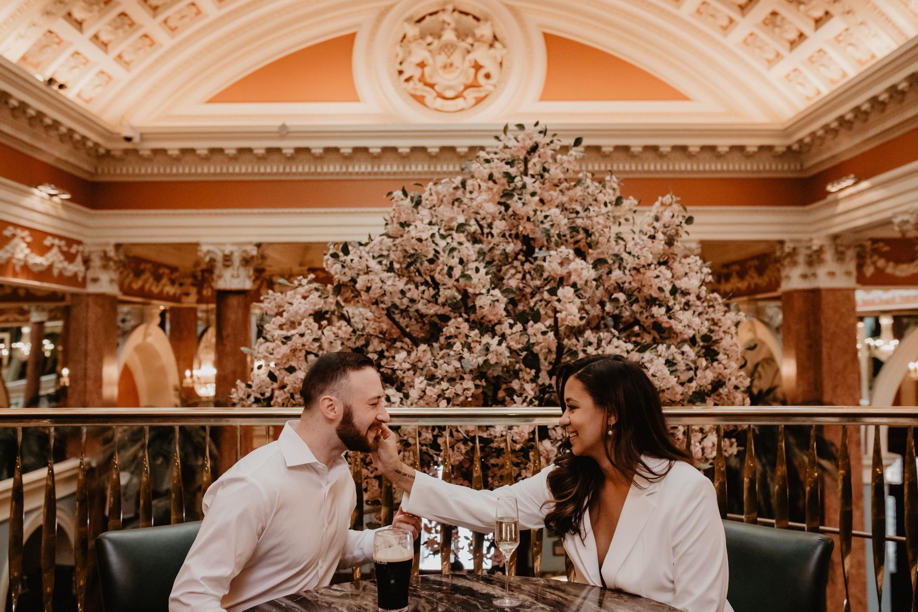 Our engagement shoot in Dublin, Ireland