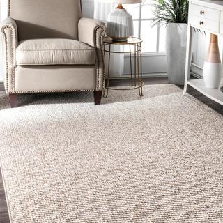 Vergie Solid Texture Area Rug