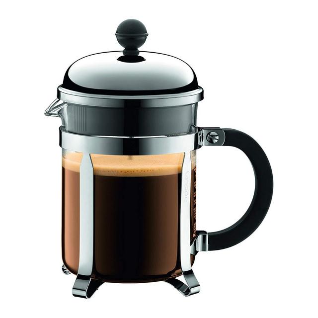 Bodum Chambord French Press Coffee Maker, 17 Ounce, .5 Liter, Chrome