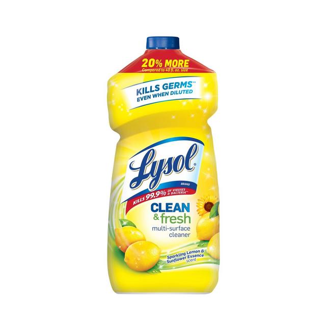 Lysol Power and Fresh All Purpose Lemon Sunflower Scent Cleaner - 48oz