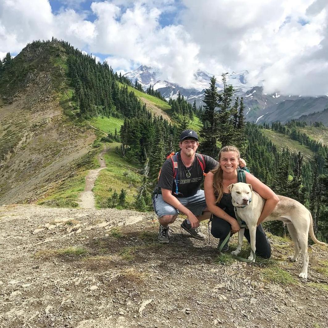That time Taylor car camped for 2 months and Gereon joined in Washington for a hike