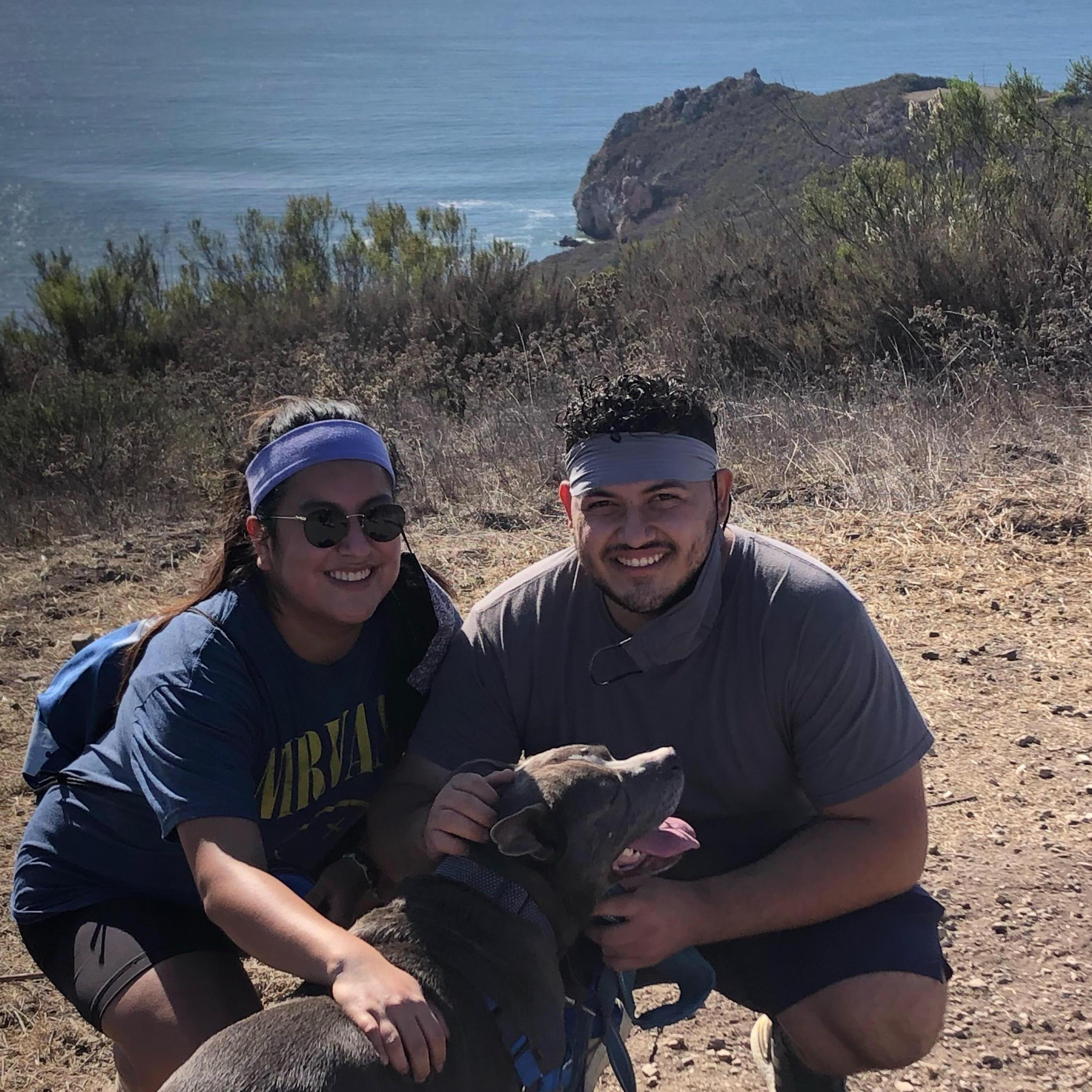 Our first pup together, Harriet (2020)