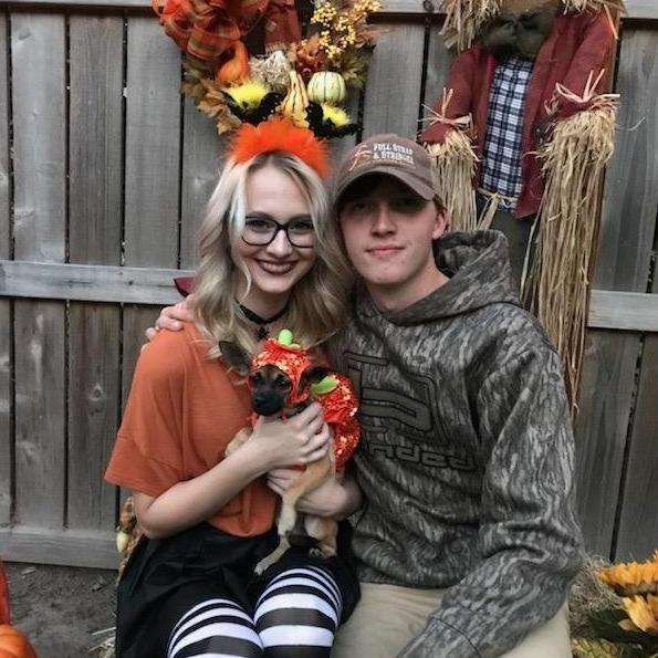 Our first baby, Rufus!
Halloween, 2017
