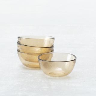 Los Cabos Glass Dessert Bowl, Set of 4