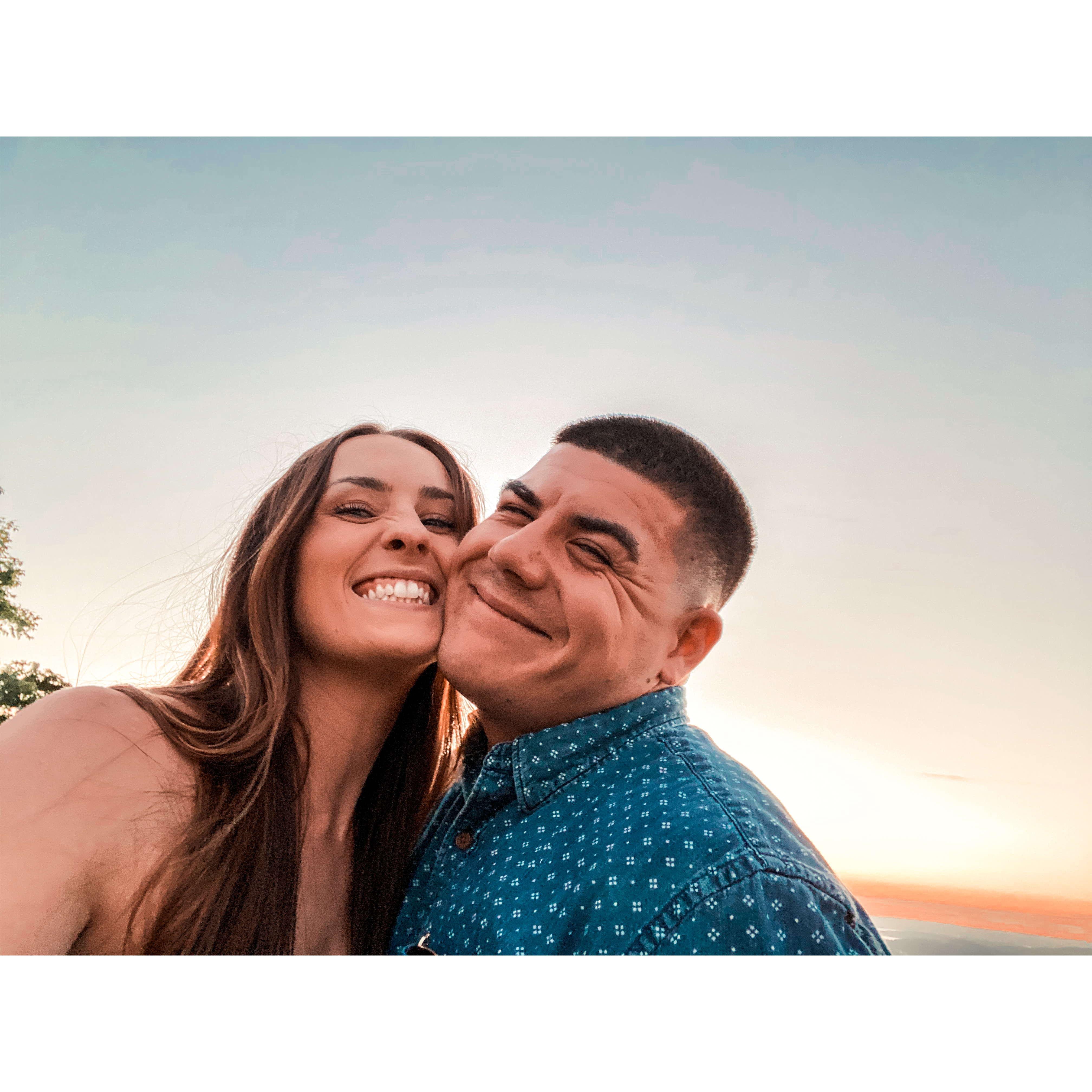 Date at "our future engagement spot" in 2021!