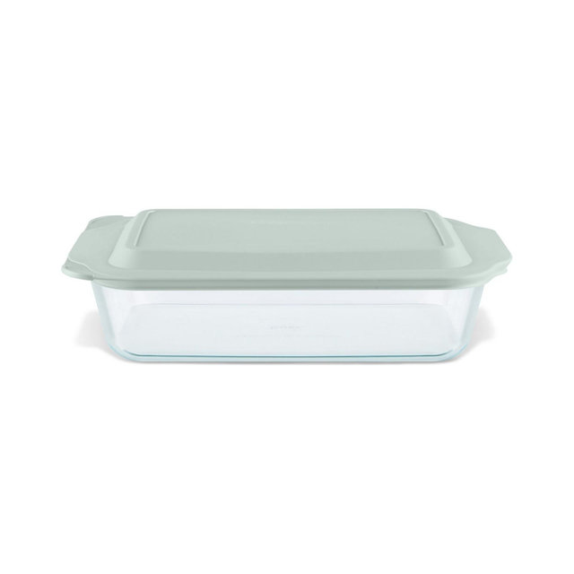 Pyrex Deep Dish Baker with Lid, 9" x 13"