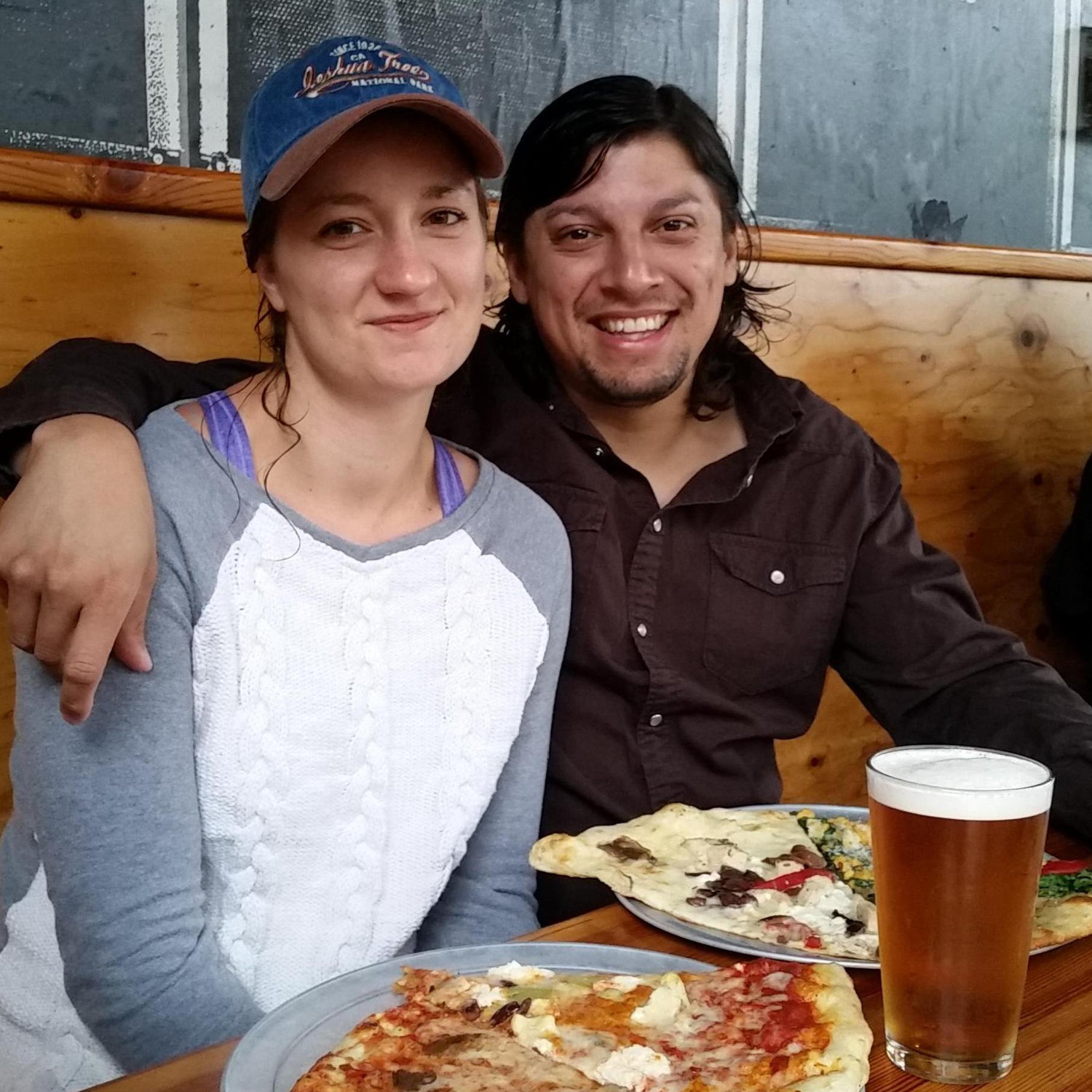 Our favorite place to hide from the Portland rain is a famous pizzeria Sizzle Pie.