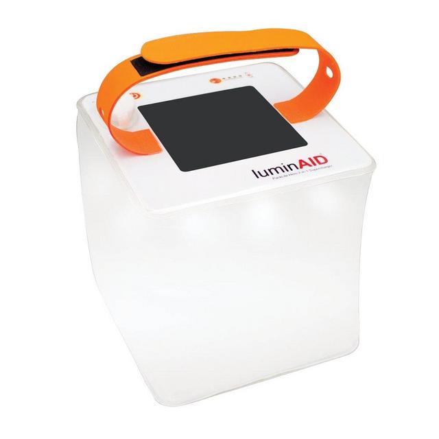 LuminAID PackLite Hero 2-in-1 Supercharger | Portable Solar Lamp & Phone Charger & Lantern