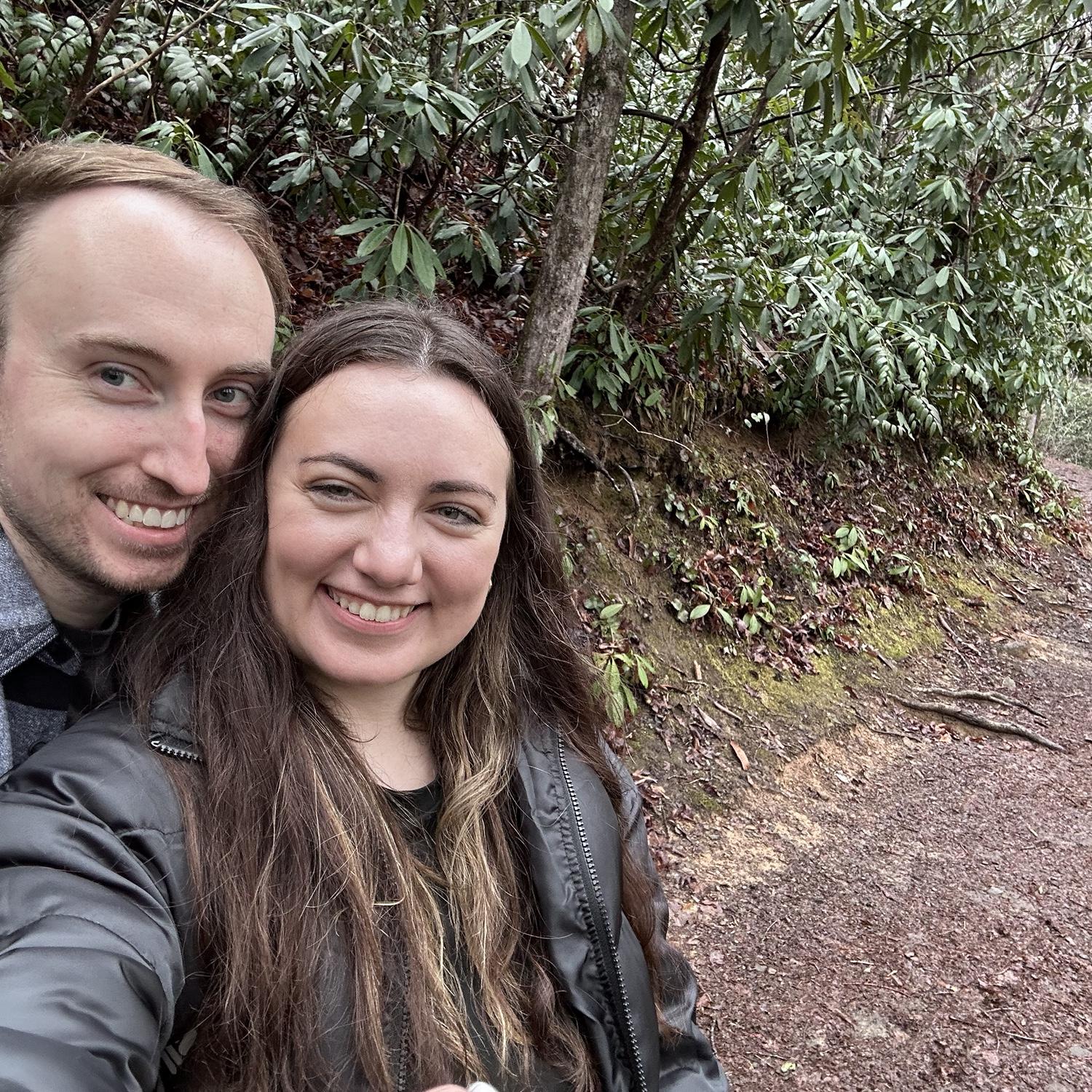 Selfie moment on our trip 😊