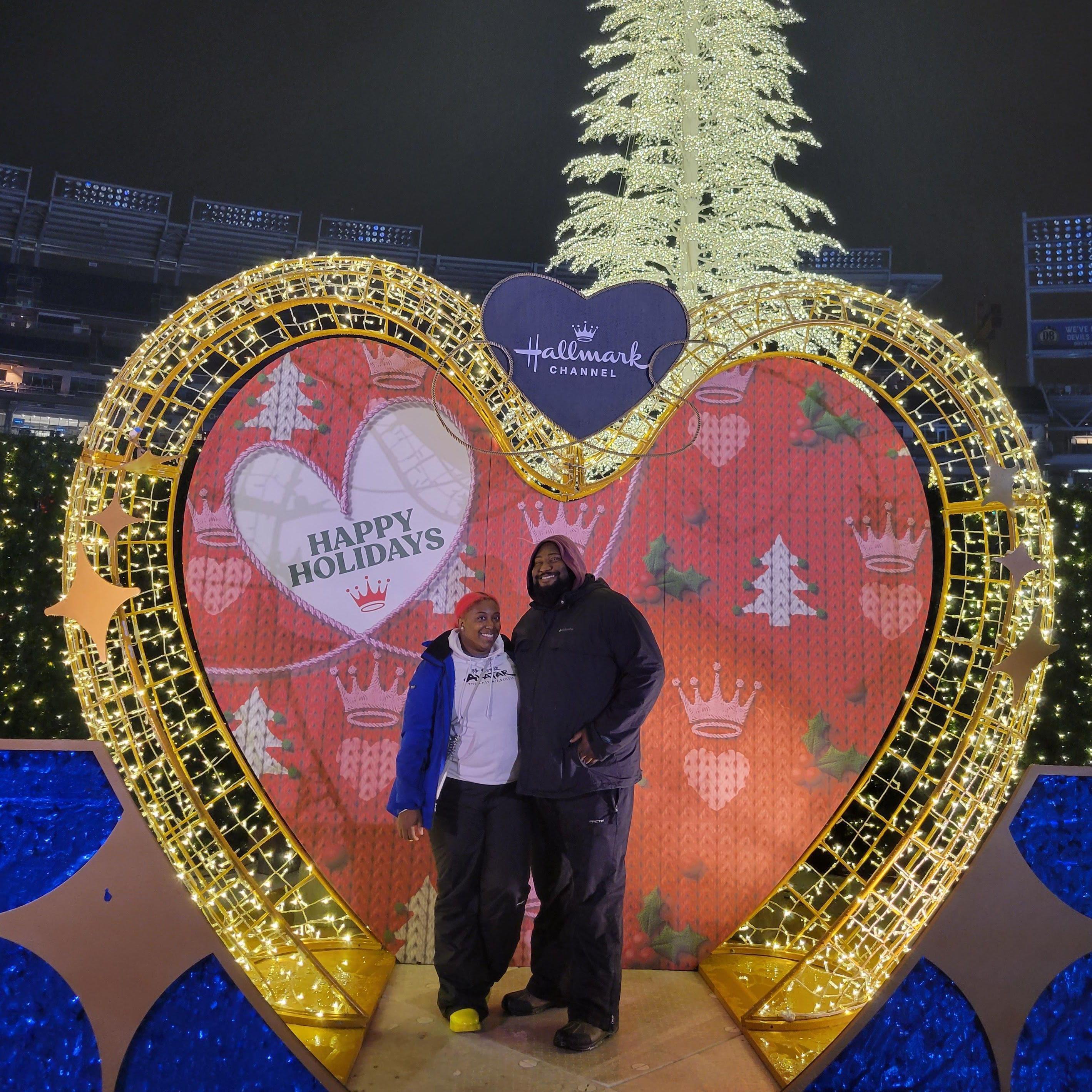 Christmas Lights at Nationals Park