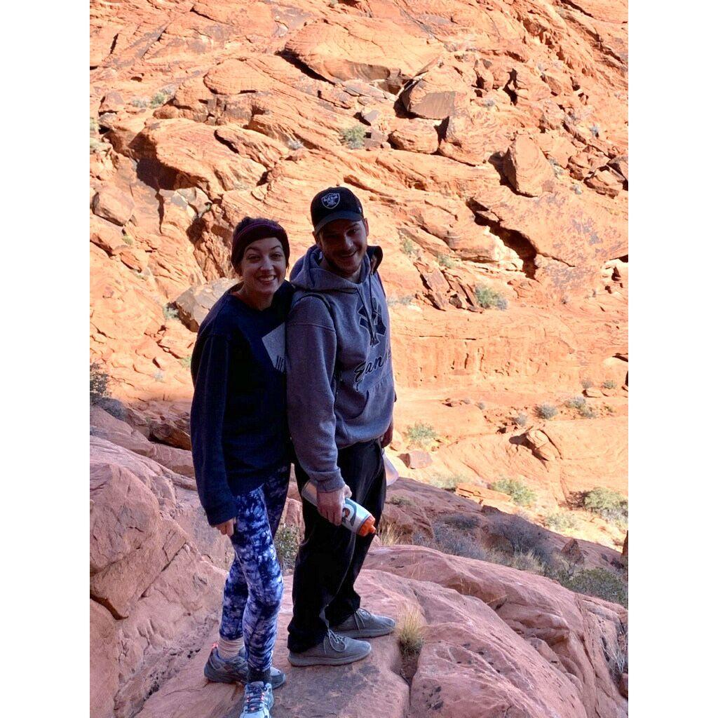When Mike thought it was a good idea to hike and then bring his drone, and then flew it into the rocks.