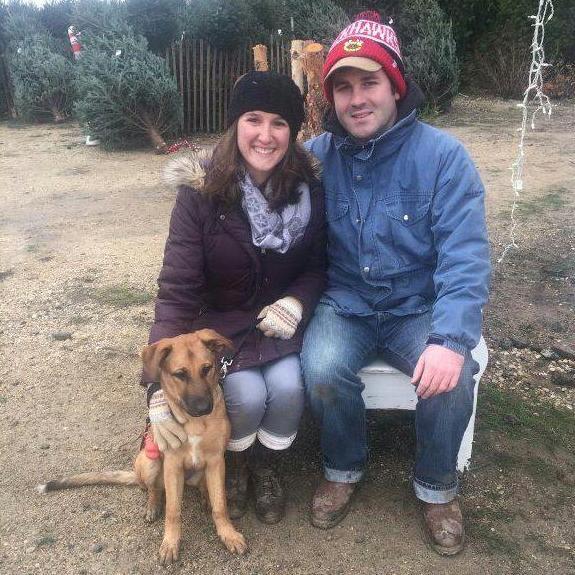 First Christmas Tree Hunt 2014