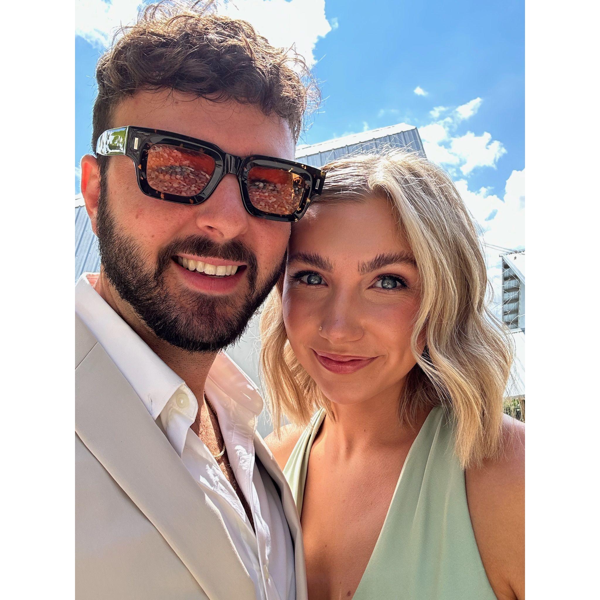 Selfie @ E&E's wedding