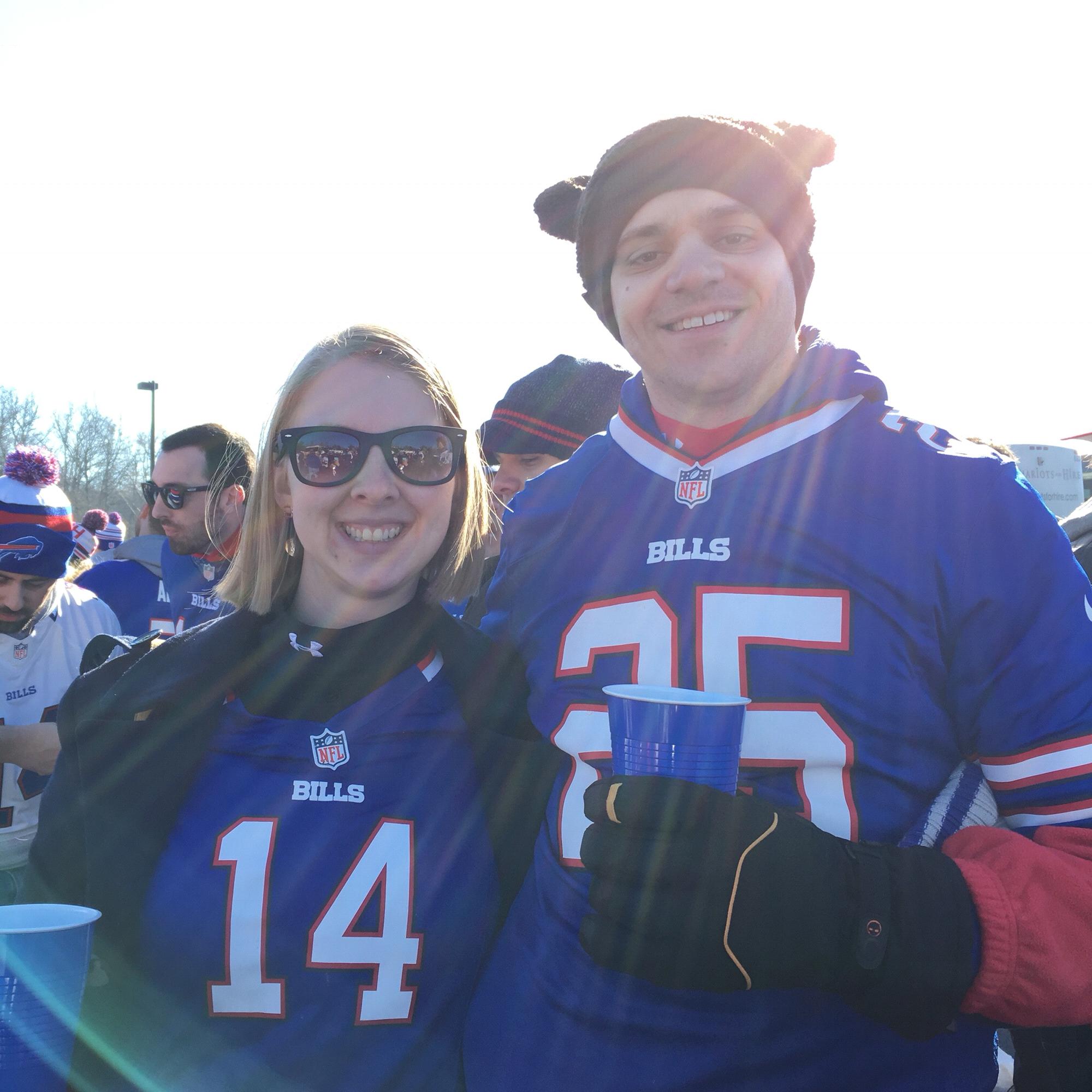 Go Bills! This was taken at the DC Bills Backers tailgate when they played in DC back in December 2015.