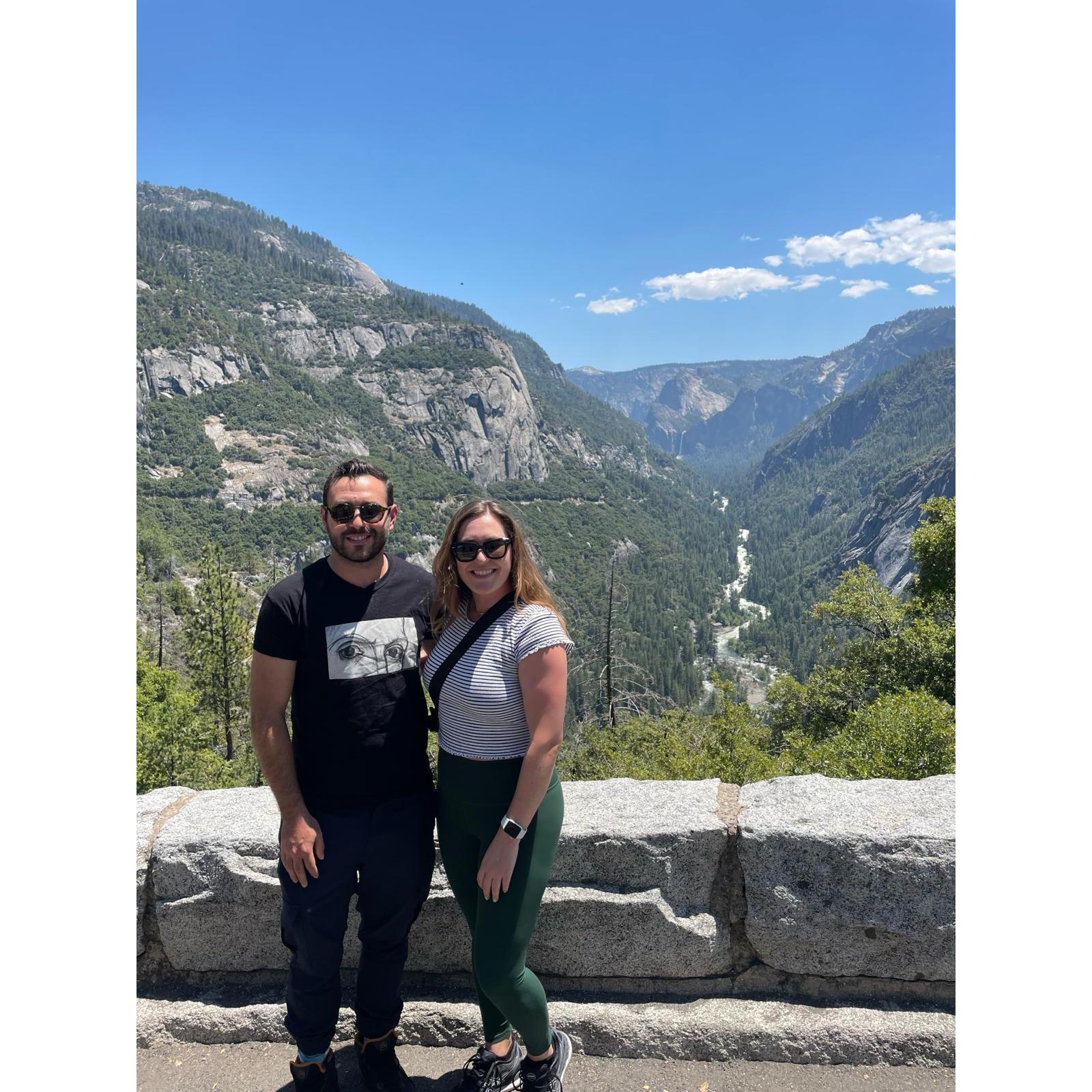 Yosemite - our first road trip together!