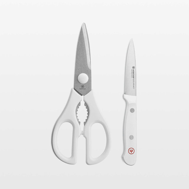 Wusthof ® Gourmet White 2-Piece Utility Set