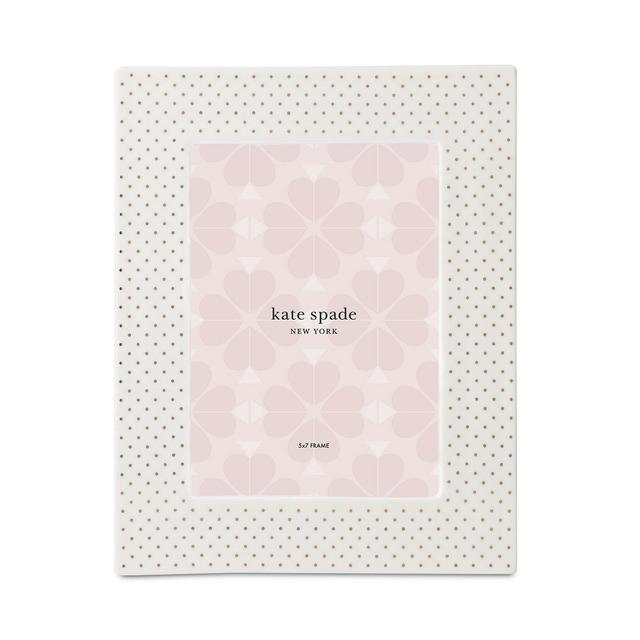 kate spade new york Dotted Frame, 5" x 7"