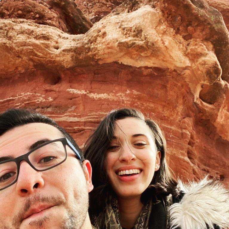 Garden of the Gods, Colorado. Just a stone's throw away from James's hometown of Pueblo Colorado.