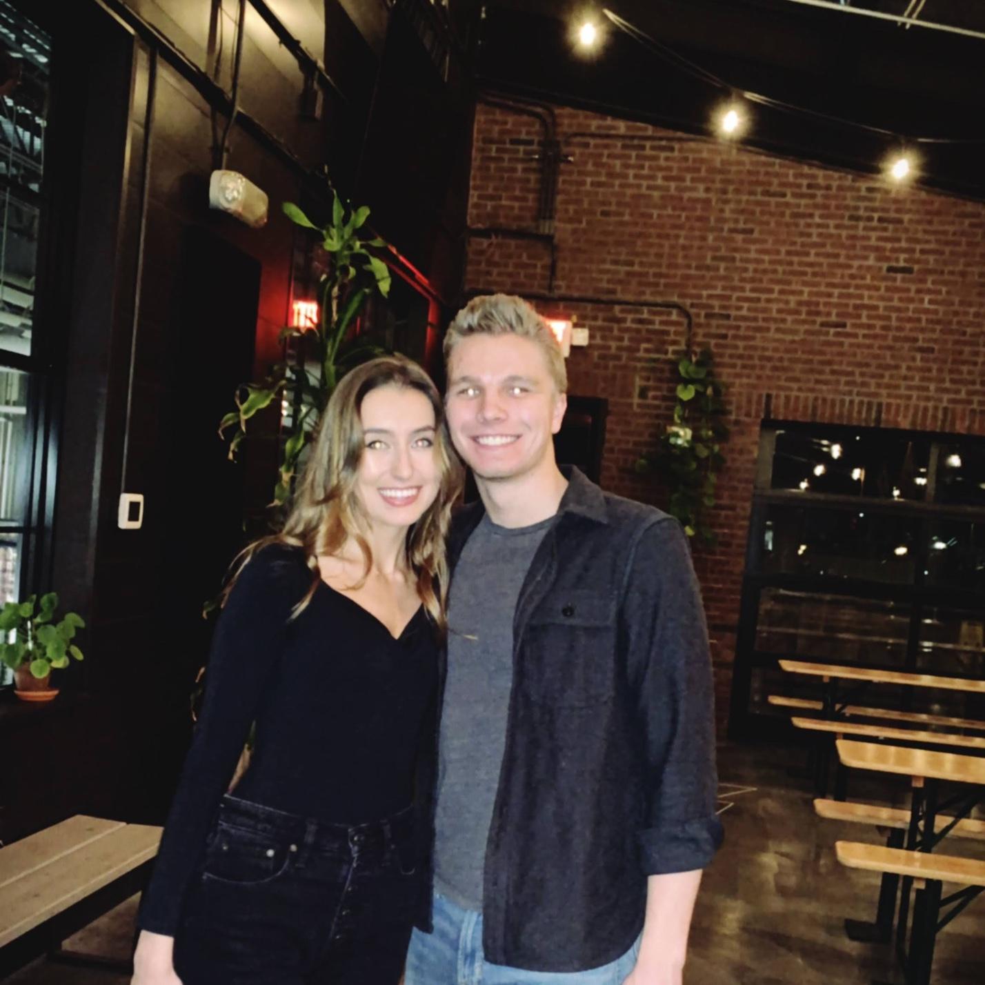 It's official! Jared and Liv started dating shortly before his 21st birthday. Here is his first legal beer at Seventh Son's.