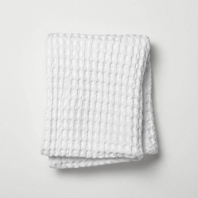 Waffle Body Pillow Cover White - Casaluna™
