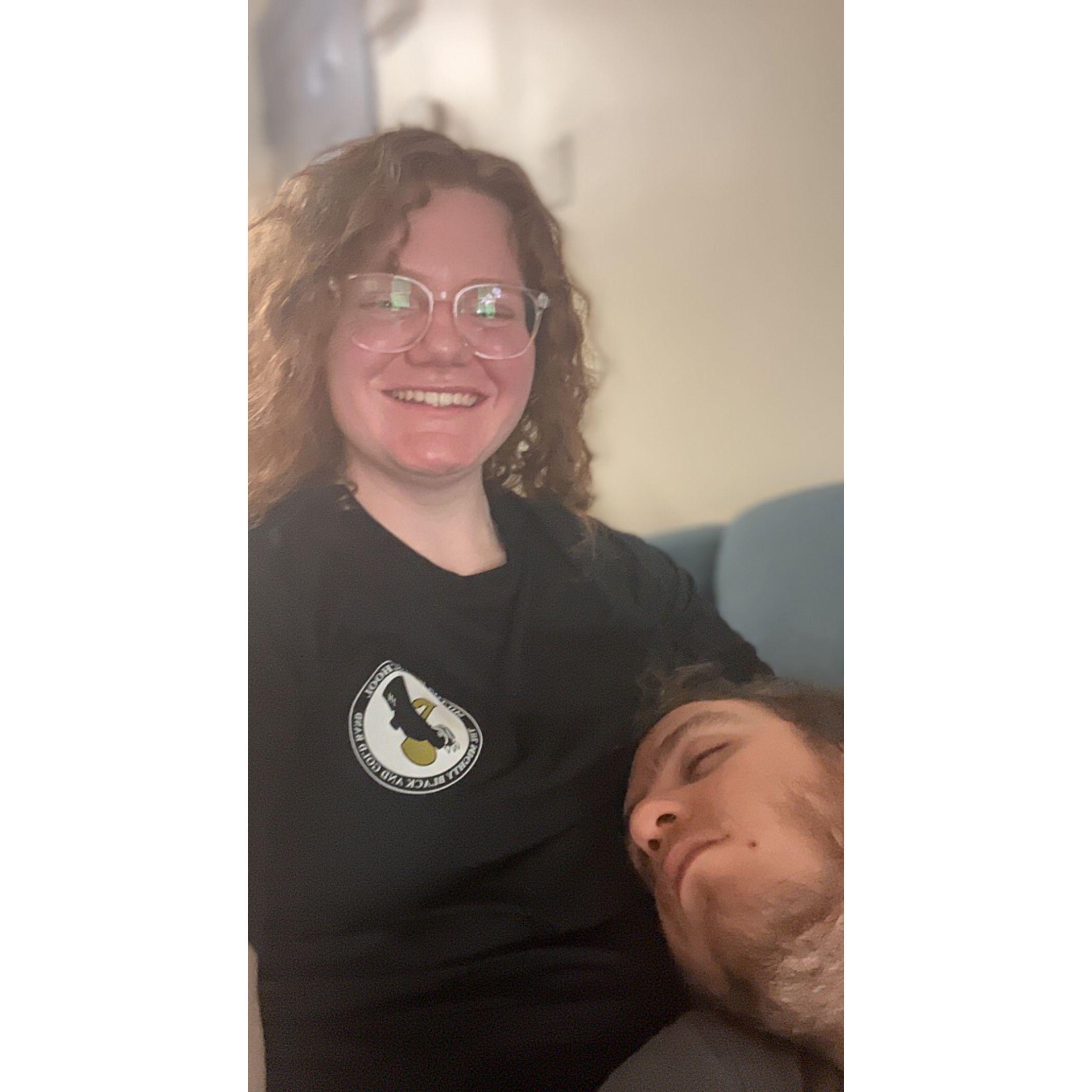 Alex used to fall asleep on me a lot lol!
10/8/22