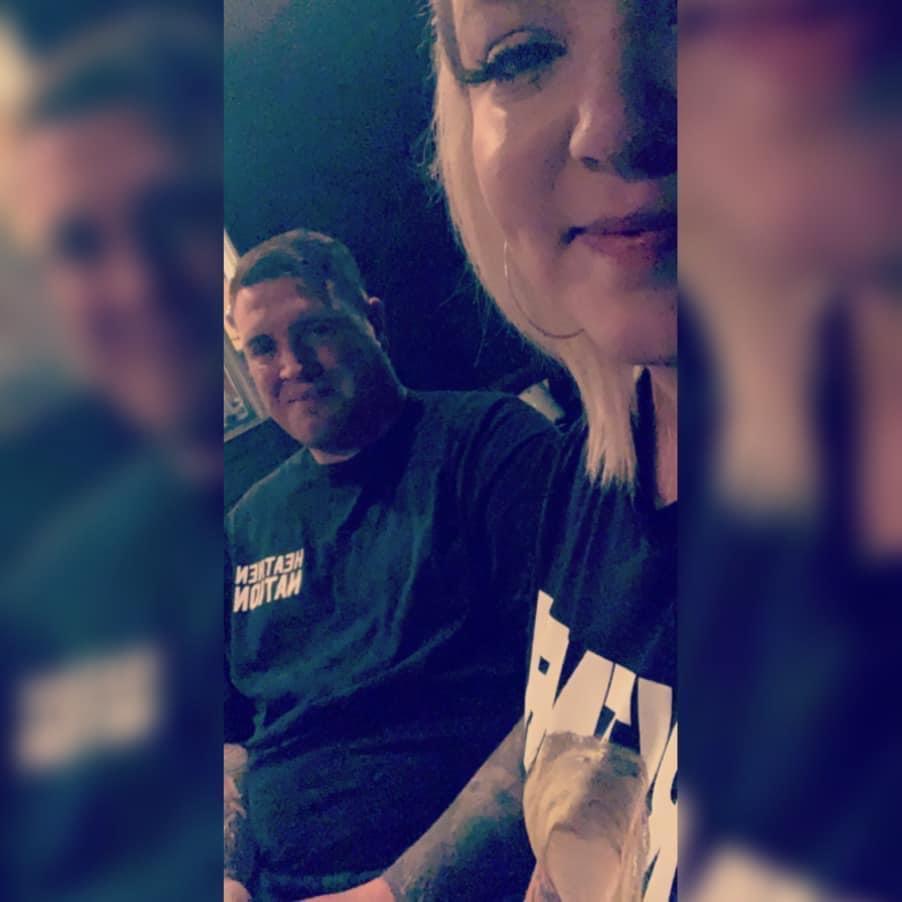 Our first photo together!