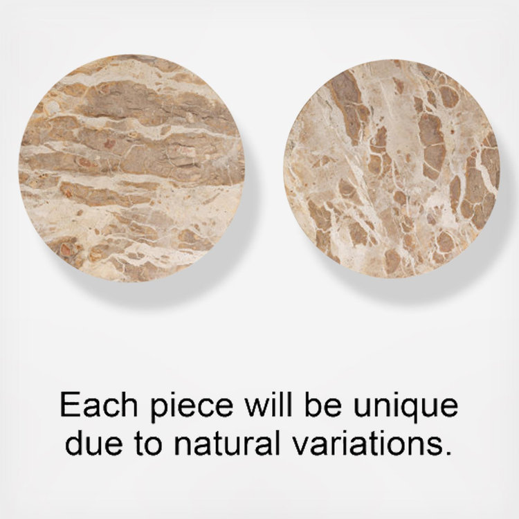 Storied Home, Scandinavian Marble Lazy Susan | Zola