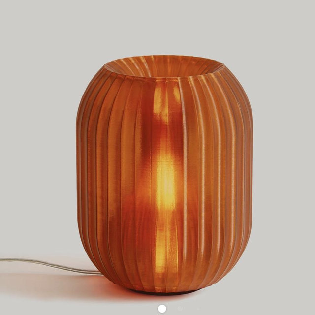 Allium Lamp - Amber