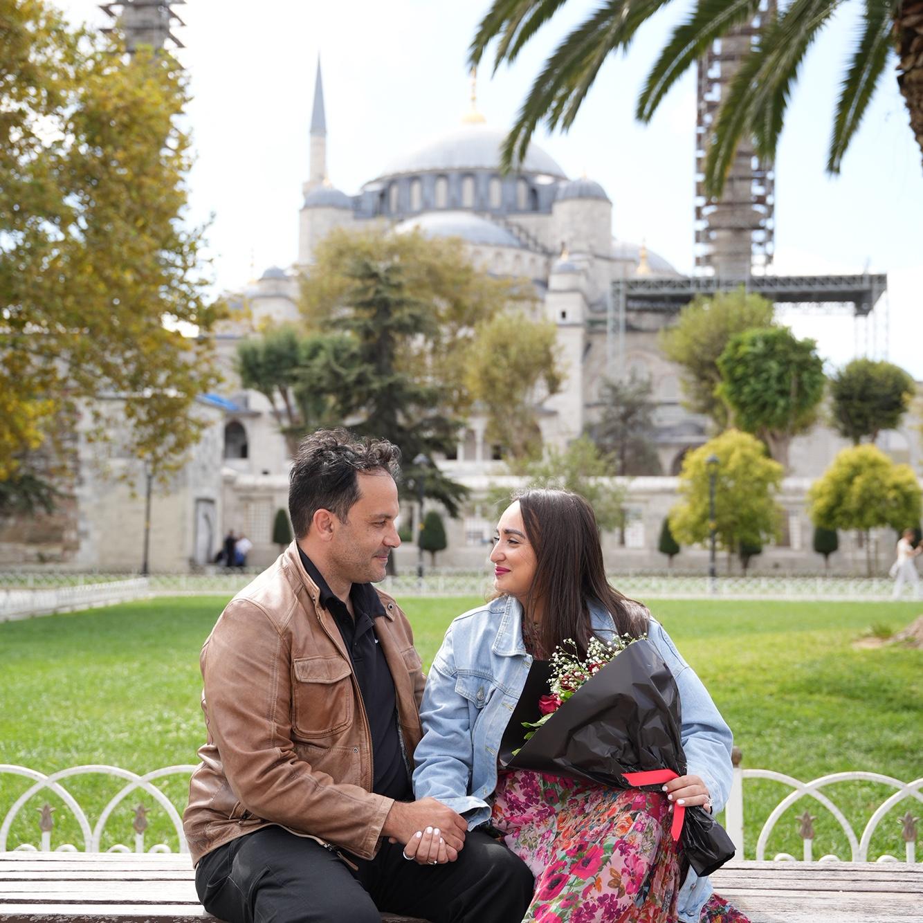 The Day After We Got Engaged in Istanbul