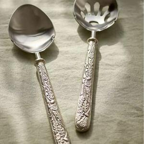 Augustine Stainless Steel 2-Piece Serving Set