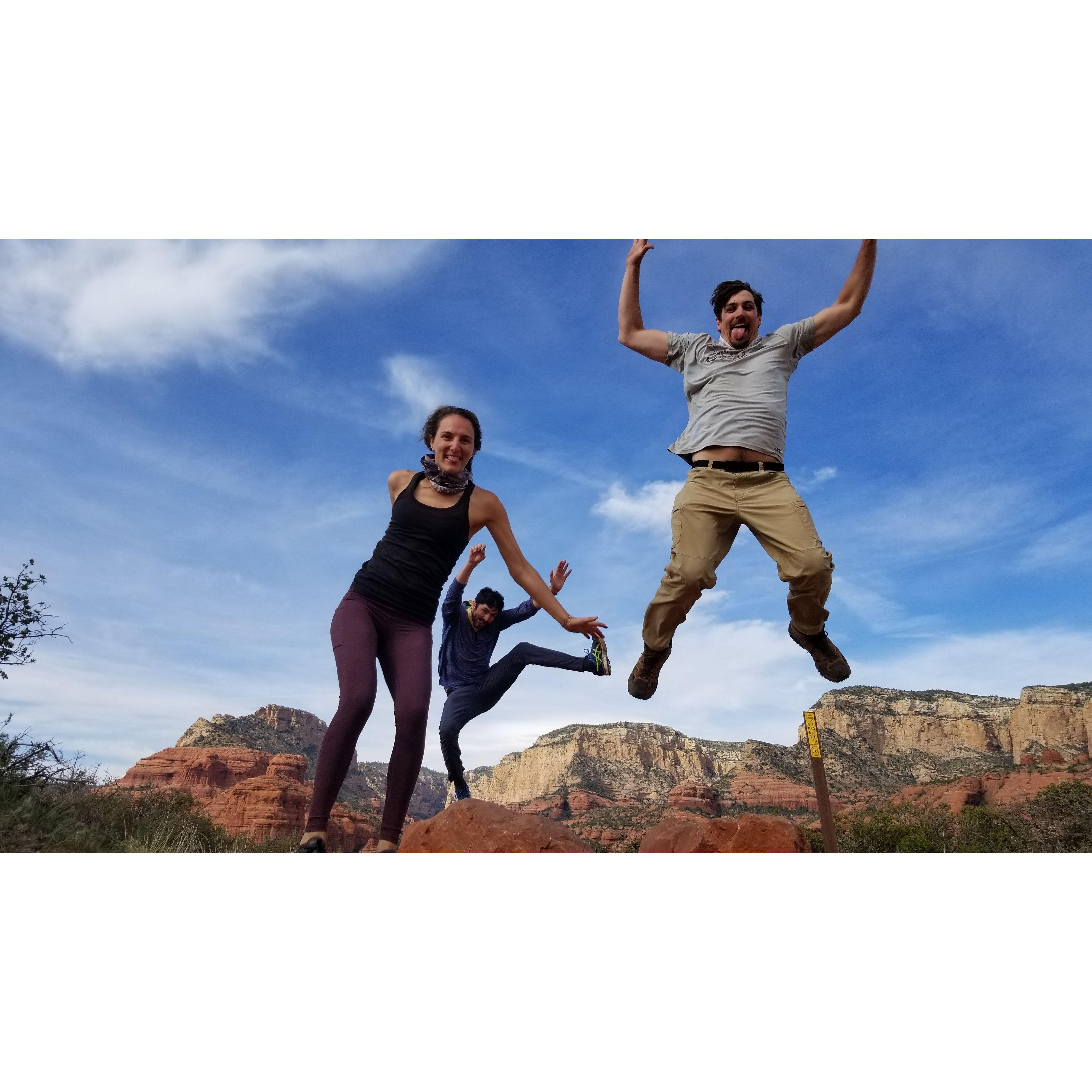 Our first vacation together - Sedona and Page, AZ