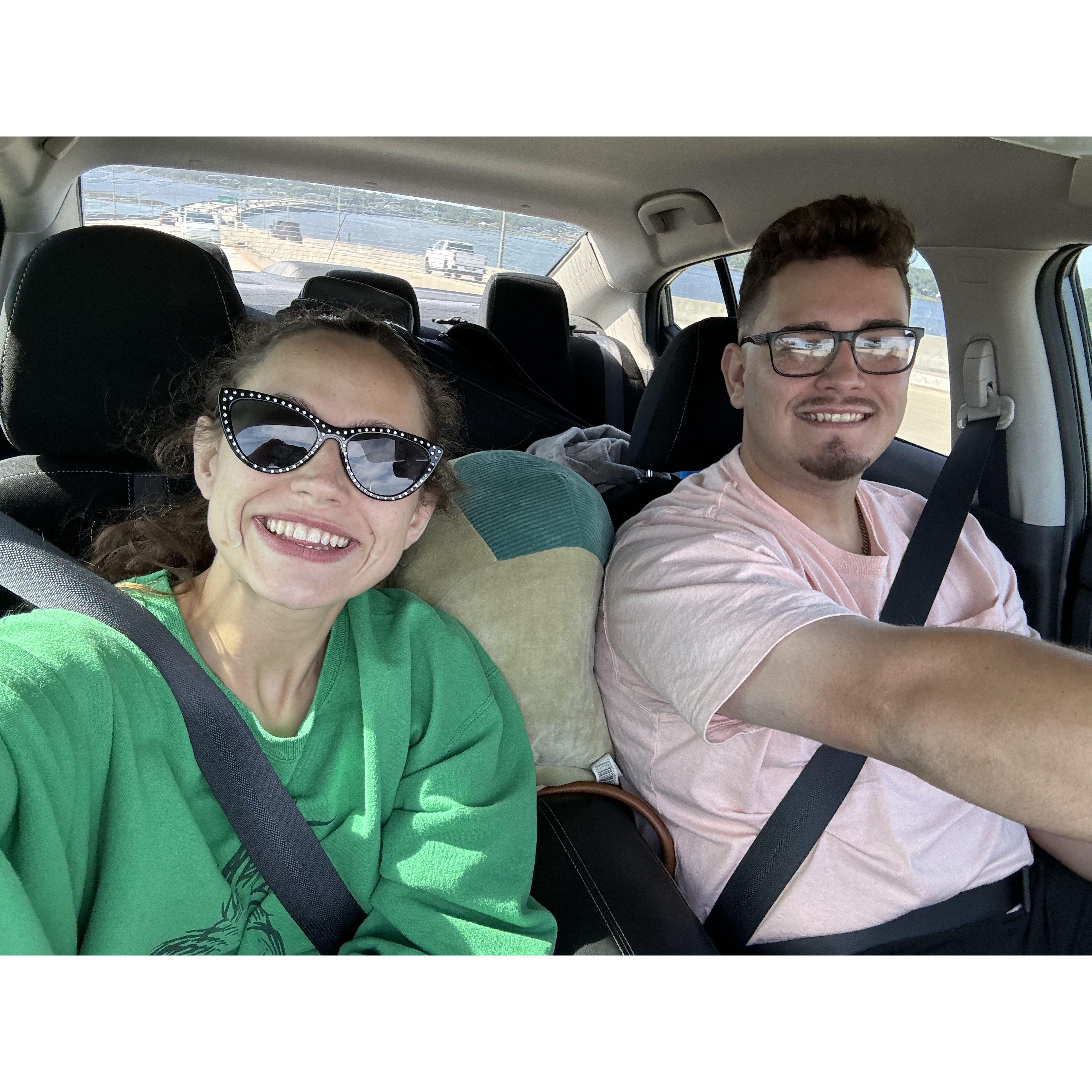 On our way to get engaged! 🥰