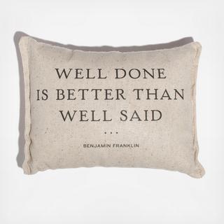 Benjamin Franklin Balsam Pillow