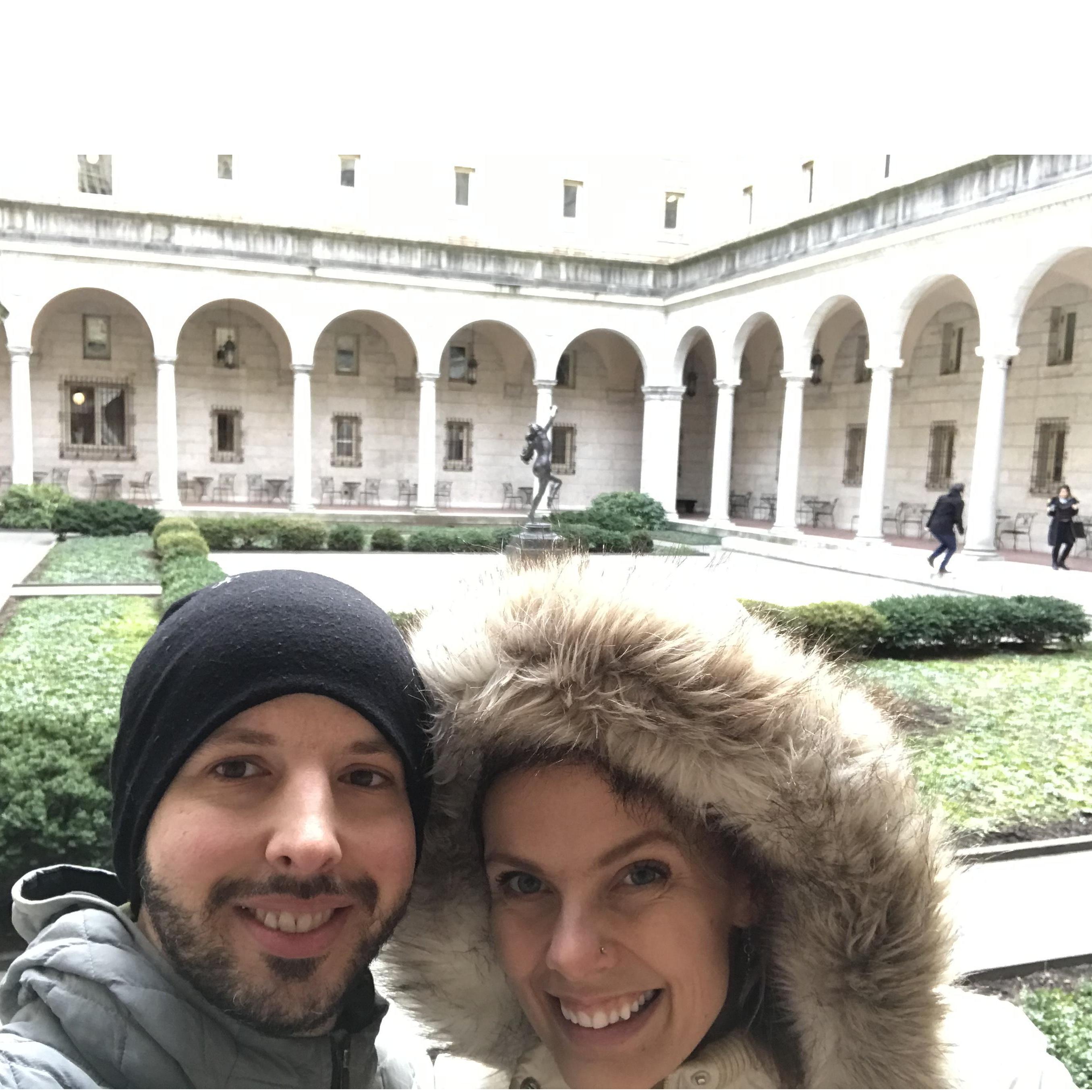Exploring Boston winter 2019 for our friends' wedding!