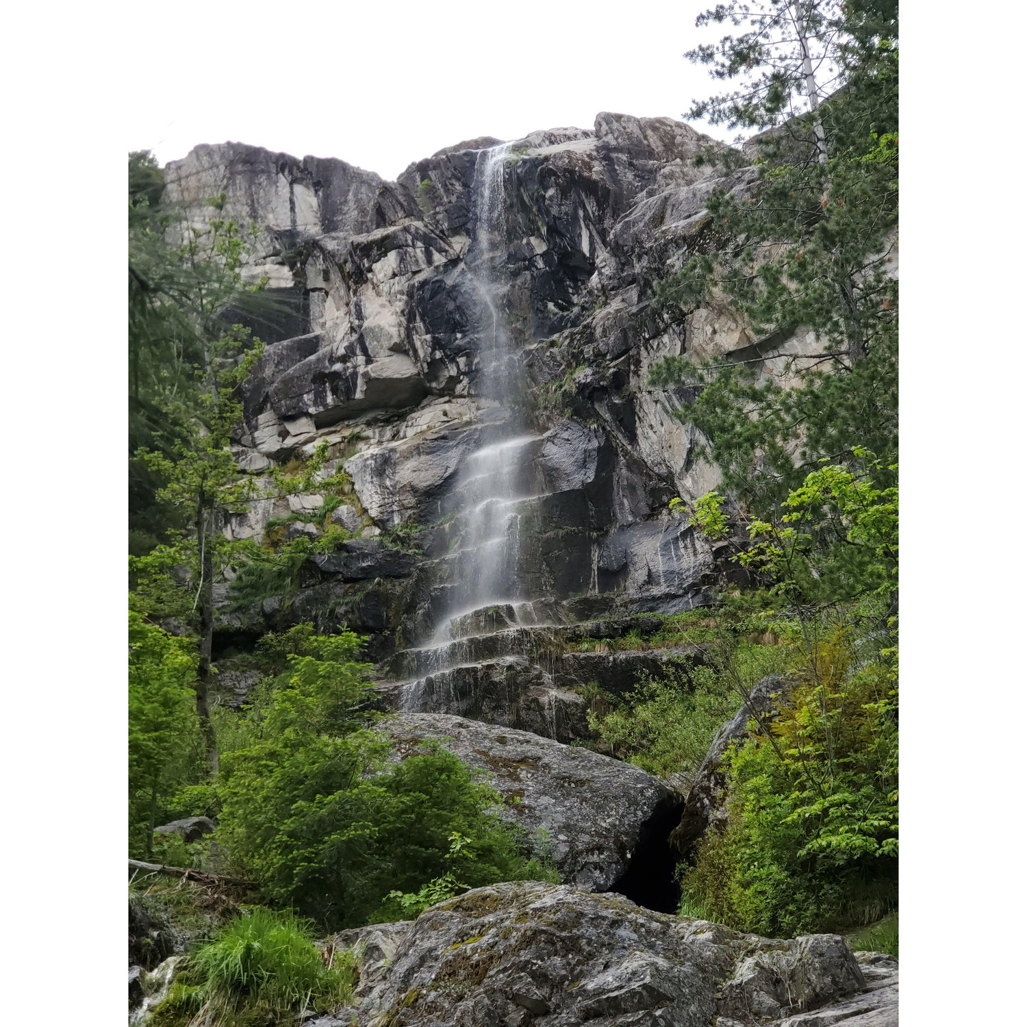 Burstarse Falls, a 20 minute walk from our front door.