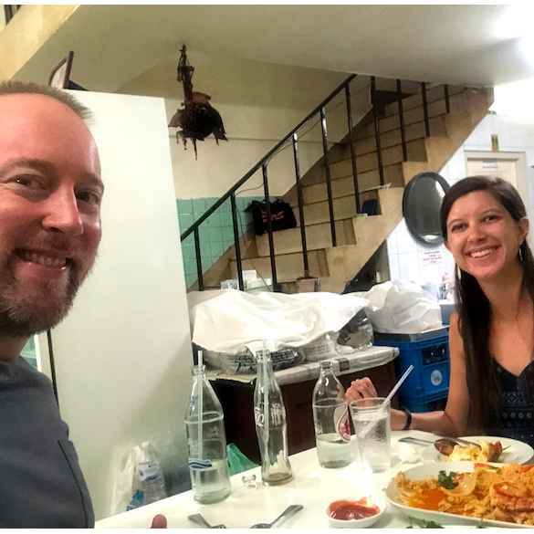 Kendall and Aaron try to replace gifts with experiences on birthdays. For Kendall's 29, Aaron took her to her favorite spa and to a famous Thai restaurant (that required a reservation 6 mo in advance)
