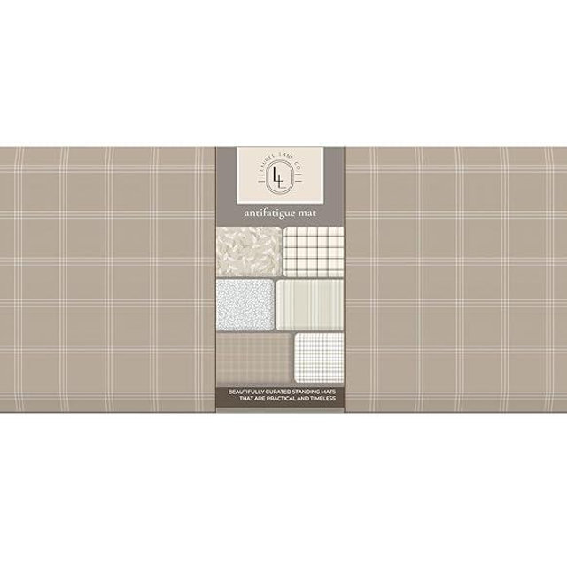 Anti Fatigue Mat by Laurel Lane Co. – Designer Anti Fatigue Mats for Kitchen Floor, Kitchen Mats for Floor, Desk Mat – Cushioned 0.75" Thick – Stain Resistant – Non-Skid Bottom – 20" x 60"
