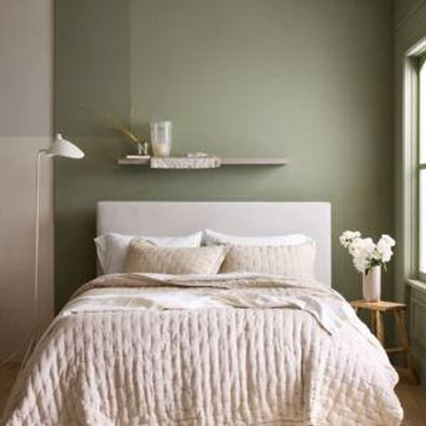 Quince European Linen Dream Quilt Set in Sand
