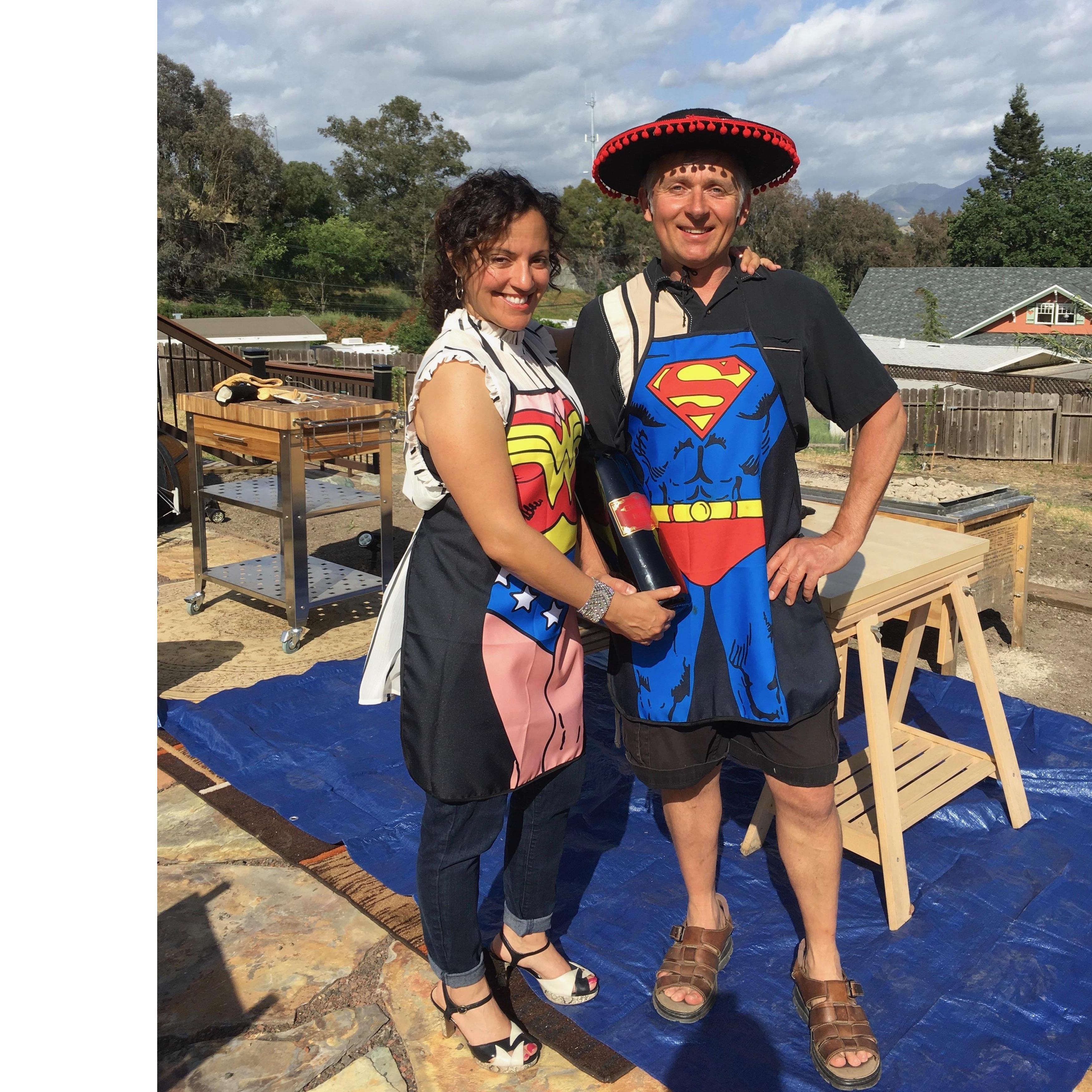 Superhero Cinco de Mayo Pig Roast Party.