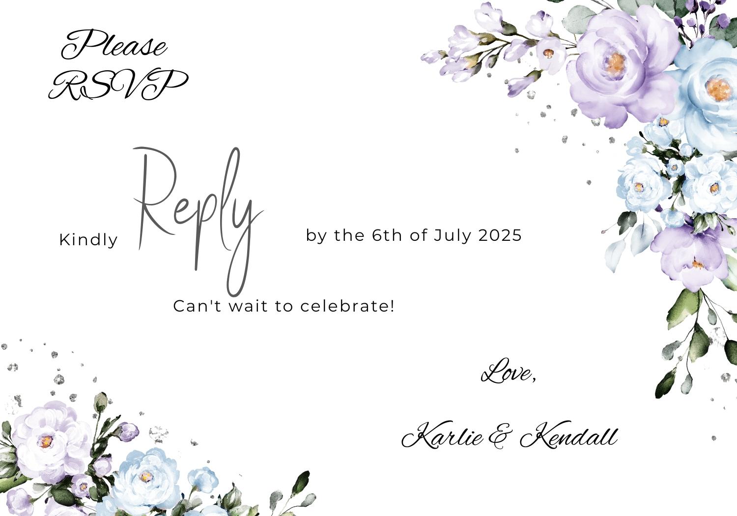The Wedding Website of Karlie Merchant and Kendall Merchant