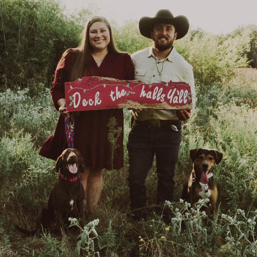 Our first year doing family pictures with our beautiful babies Merle and June.